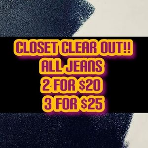Jeans Sale!